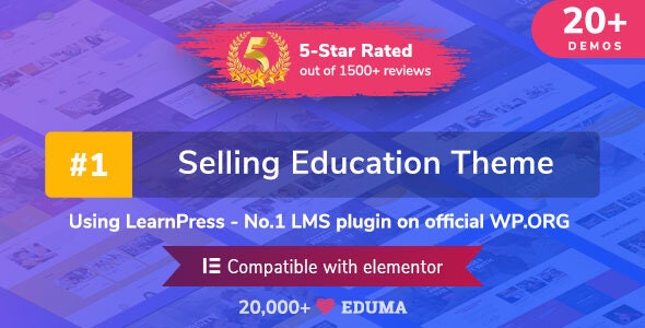 Eduma v4.2.5 - Education WordPress Theme