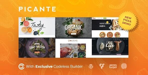 Picante v2.1.1 - Restaurant WordPress