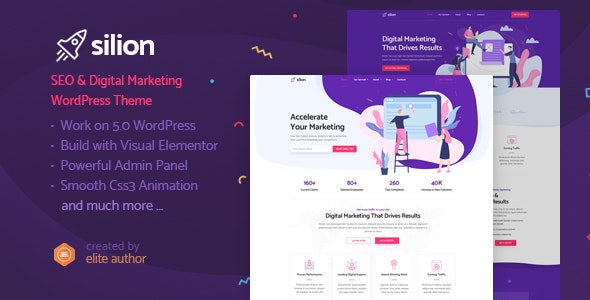 Silion v1.0 - Digital Marketing WordPress Theme