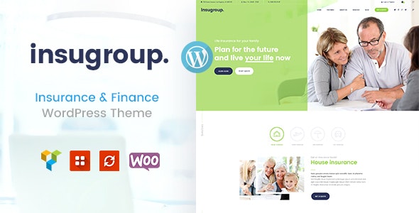 Insugroup v1.0.8 - A Clean Insurance & Finance WordPress Theme