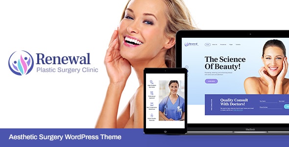 Renewal v1.0.4 - Plastic Surgery Clinic Medical WordPress Theme