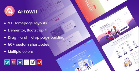 ArrowIT v1.2.4 - Technology, Digital Transformation WordPress Theme