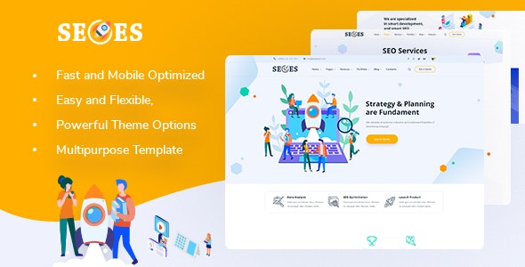 Seoes v1.0.1 - Marketing Agency WordPress Theme