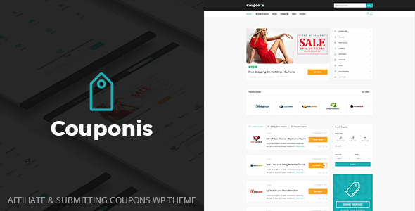 Couponis v3.1.2 - Affiliate & Submitting Coupons WordPress Theme