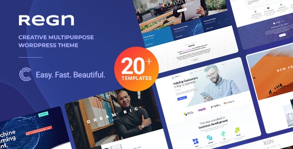 Regn v1.0.3 - Modern Multi-Purpose WordPress Theme