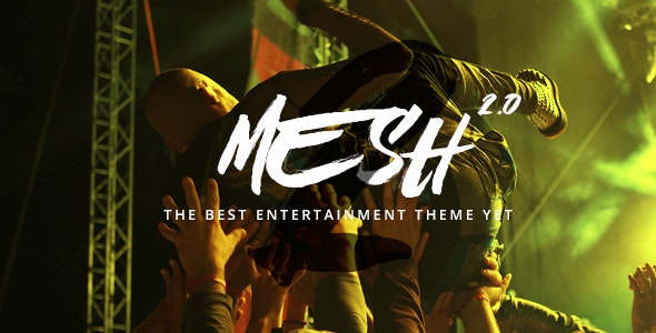 MESH v2.3.0 - Music, Band, Musician, Event, Club Theme