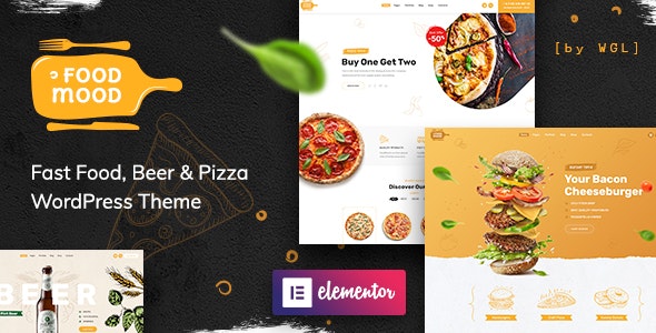 Foodmood v1.0.7 - Cafe & Delivery WordPress Theme