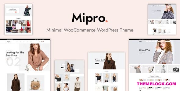 Mipro v1.1.4 - Minimal WooCommerce WordPress Theme