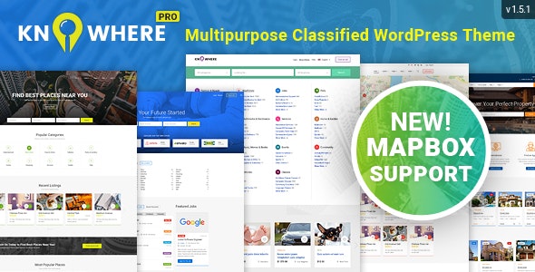 Knowhere Pro v1.5.3 - Multipurpose Directory Theme