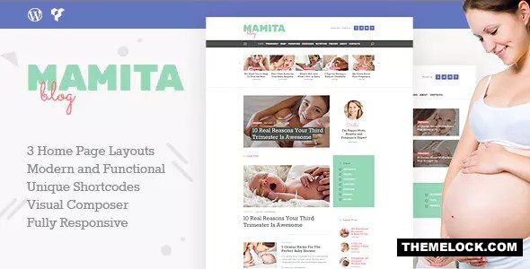 Mamita v1.0.2 - Pregnancy & Maternity Blog WordPress Theme