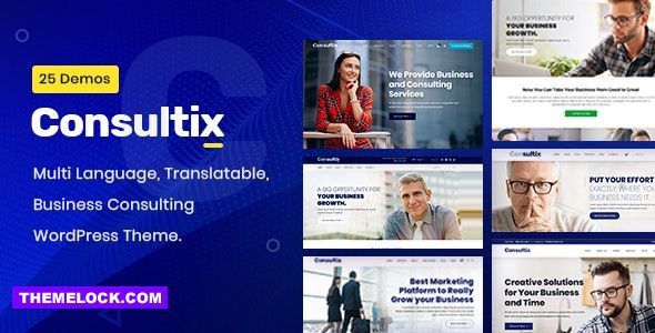 Consultix v2.1.5 - Business Consulting WordPress Theme