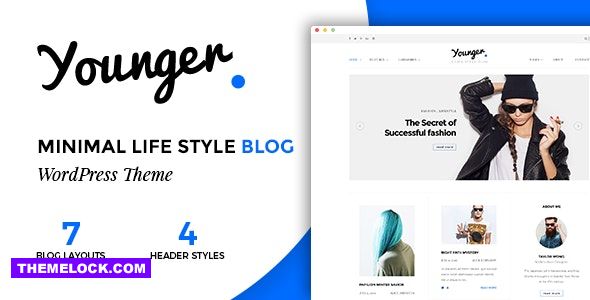 Younger Blogger v1.1 - Personal Blog Theme