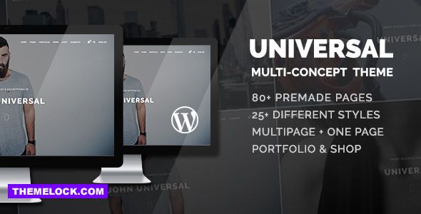 Universal v1.2.5 - Smart Multi-Purpose WordPress Theme