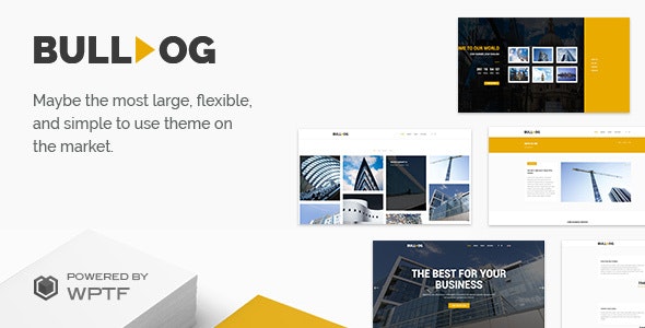 Bulldog v1.0 - Construction Theme