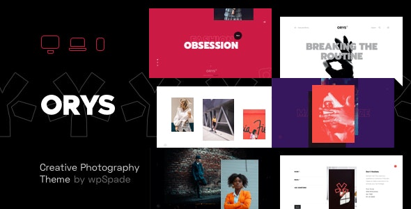 Orys v1.0.5 - Creative Photography Theme