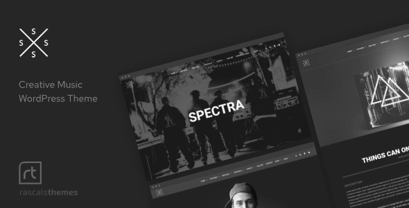 Spectra v2.5.3 - Music Theme for WordPress