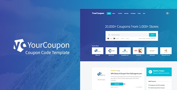 Yourcoupon v1.0.2 - Coupons & Deals WordPress Theme