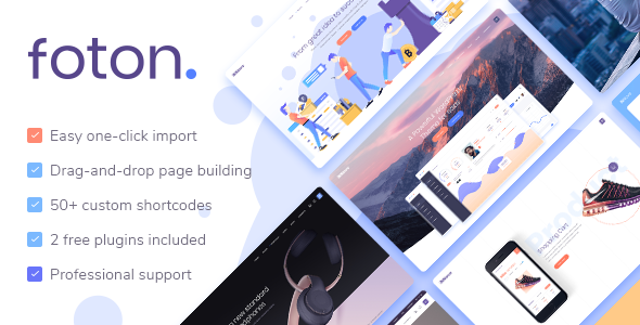 Foton v1.5.1 - A Multi-concept Software Landing Theme