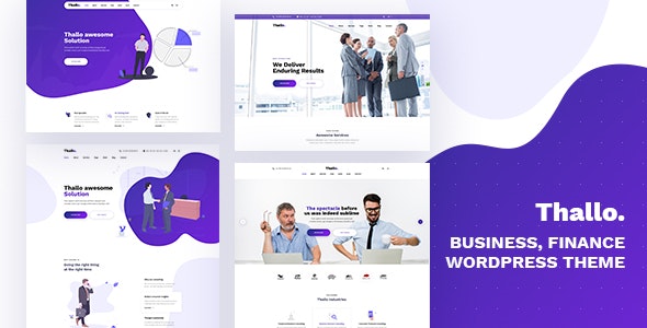 Thallo v1.0.6 - Consulting &amp; Finance WordPress Theme