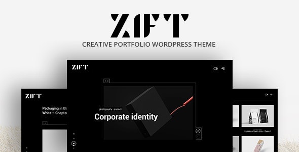 Zift v1.0.0 - Creative WordPress Portfolio