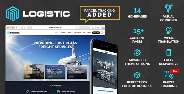 Logistic v6.8 - WP Theme For Transportation Business