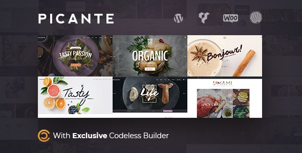 Picante v2.4.6 - Restaurant WordPress