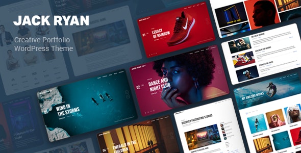 Jack Ryan v1.0.2 - Creative Portfolio WordPress Theme