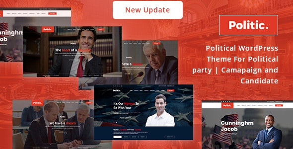 Politic v3.2.11 - Political WordPress Theme