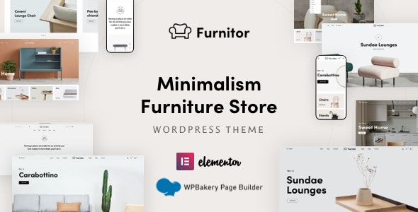 Furnitor v1.0.0 – Minimalism Furniture Store WordPress Theme