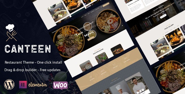 Canteen v1.0.6 - Restaurant WordPress Theme