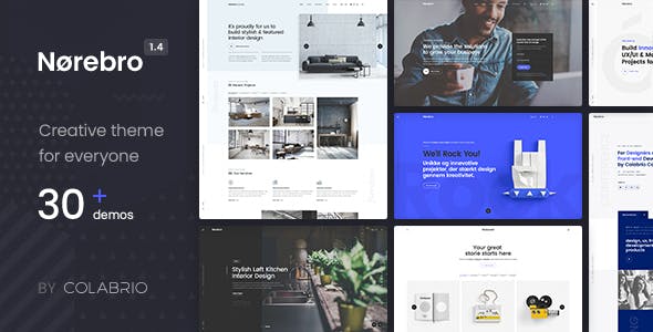 Norebro v1.5.4 - Creative Multipurpose WordPress Theme