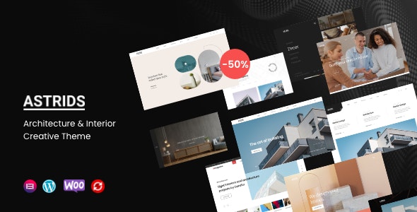 Astrids v1.0.1 - Architecture, Interior Creative Theme