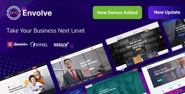 Envolve v1.3 - Consulting Business WordPress Theme