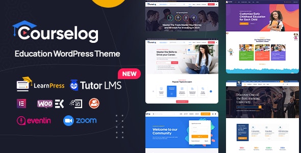 Courselog v1.3.4 - Education WordPress Theme