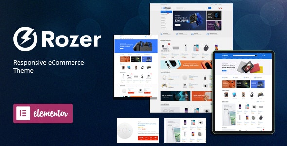 Rozer v1.0 - Digital eCommerce WordPress Theme