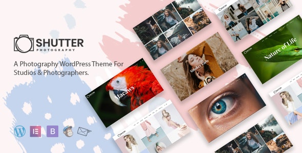 Shutter v2.9.3 - Photography WordPress Theme