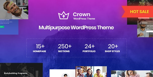 Crown v1.0.4 - Multi Purpose WordPress Theme