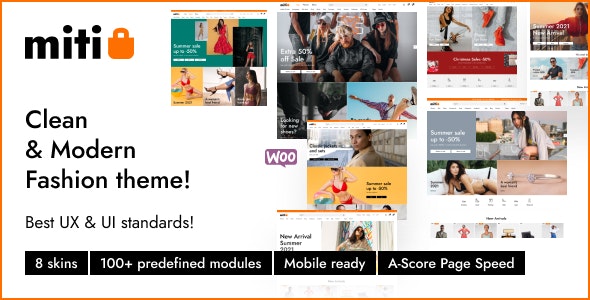 Miti v1.0 - Elementor WooCommerce WordPress Theme