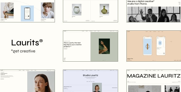 Laurits v1.0 - Portfolio and Agency Theme