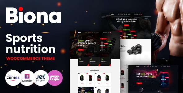 Biona v1.0.12 - Sports Nutrition WooCommerce Theme