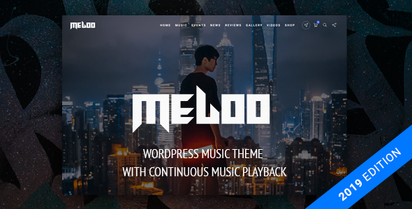 Meloo v2.5.1 - Music Producers, DJ & Events Theme for WordPress