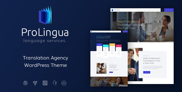 ProLingua v1.1 - Translation Services WordPress Theme