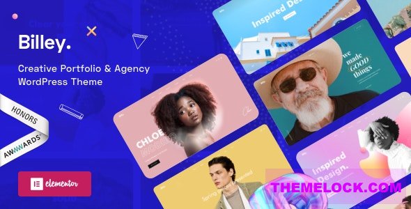 Billey v1.5.6 - Creative Portfolio &amp; Agency WordPress Theme