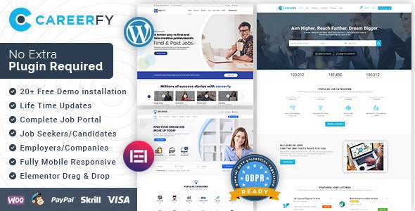 Careerfy v7.2.0 - Job Board WordPress Theme