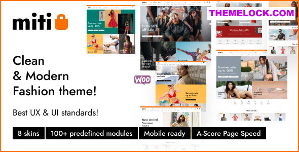 Miti v1.0.3 - Elementor WooCommerce WordPress Theme
