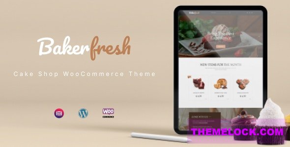 Bakerfresh v1.0.1 - Cake Shop WooCommerce Theme