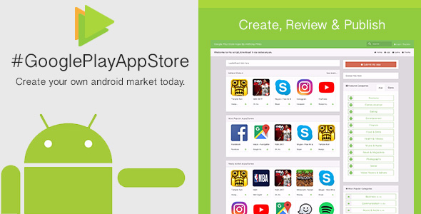 Google Play App Store [CMS] v1.4.1