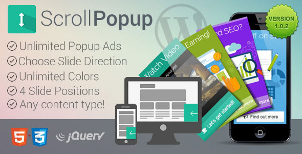 WordPress Scroll Popups Plugin