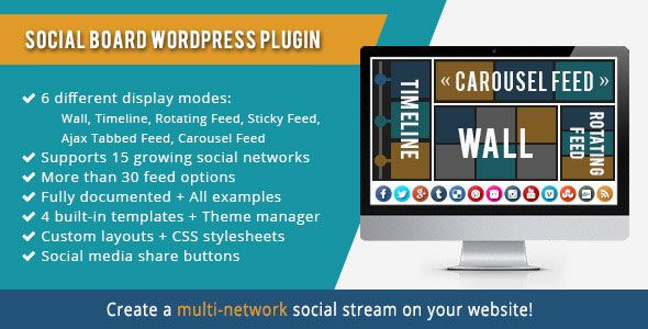 WordPress Social Board v2.5