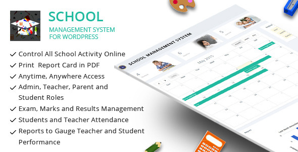 School Management System for WordPress